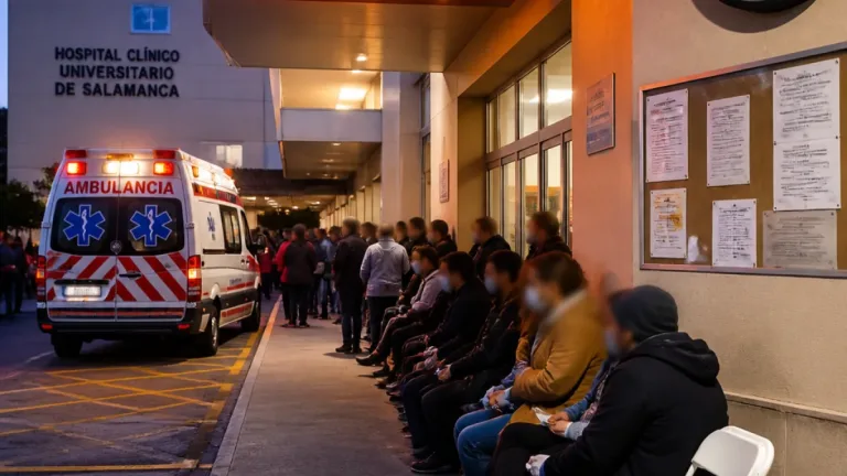 Salamanca: denuncian esperas de hasta ocho horas en Urgencias y exigen respuestas a la Junta