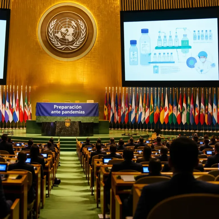 OPS participa en la Asamblea General de la ONU para reforzar la preparación ante pandemias