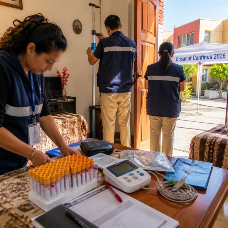 Arranca la Ensanut Continua 2026 para medir salud y nutrición en alrededor de 12,000 hogares
