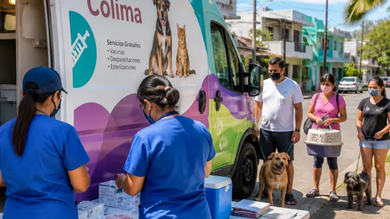 Salud Colima reforza vacunación antirrábica: servicio gratuito y rutas móviles en colonias y comunidades