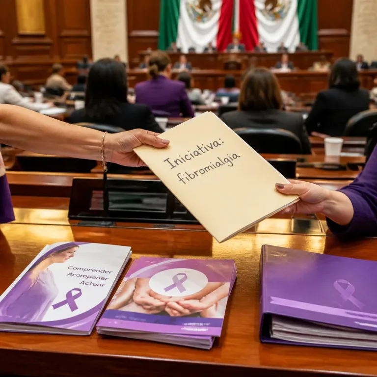 Congreso mexiquense recibe iniciativa para reconocer la fibromialgia en la Ley de Salud