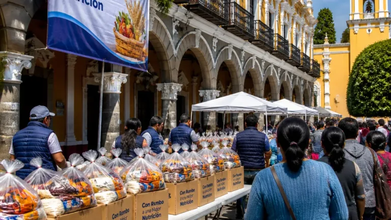 San Andres Cholula entrega apoyos alimentarios y refuerza su estrategia de bienestar