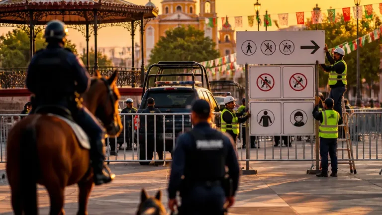 San Andres Cholula refuerza seguridad y control vial por Fiestas Patrias 2026