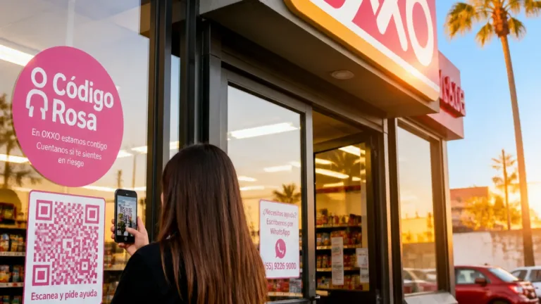 San Luis Potosí incorpora Código Rosa en 508 tiendas OXXO para atención a mujeres