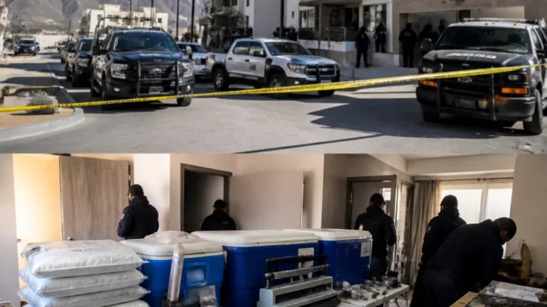 Santa Catarina: desmantelan narcolaboratorio con miles de dosis y arsenal en condominio