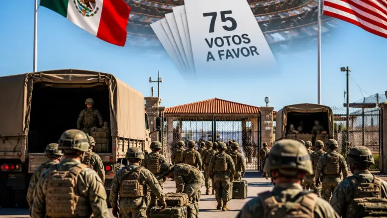 Senado autoriza ingreso de 139 militares de EU para adiestramiento en Santa Gertrudis