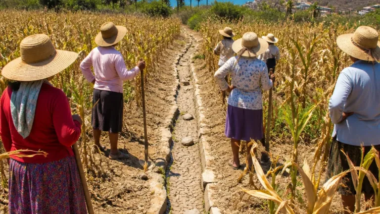 Sequía extrema deja pérdidas de hasta 100% en cultivos de la franja costera de Guerrero