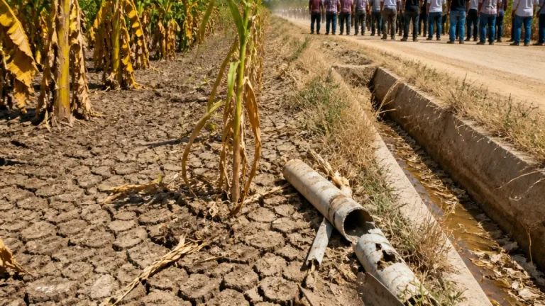 Sequía y canícula dejan al borde de la quiebra a 10 mil campesinos en la frontera sur de Chiapas