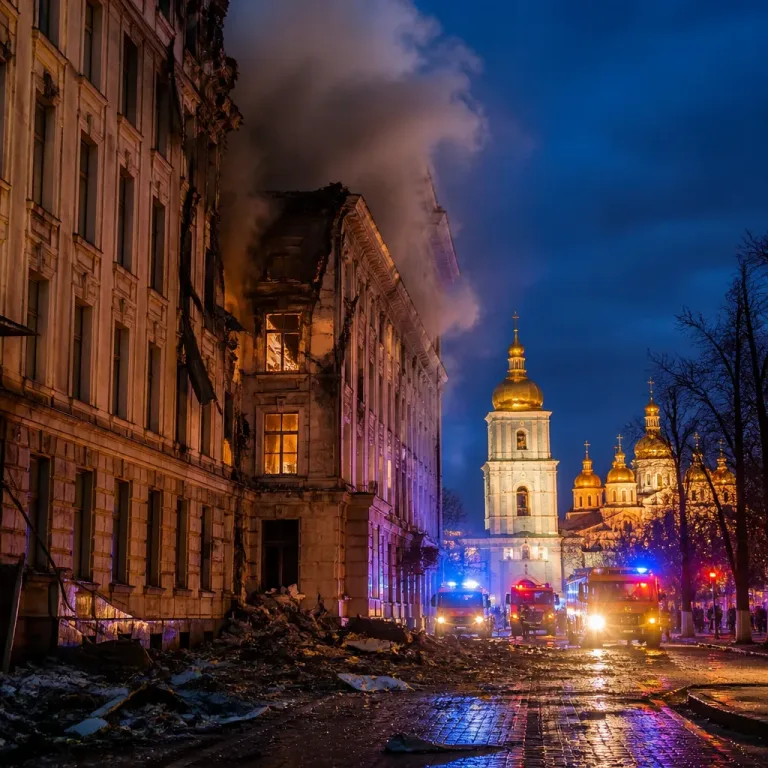 Dron ruso impacta la sede del SBU en Kiev; Zelenski anuncia respuesta "adecuada y tangible"