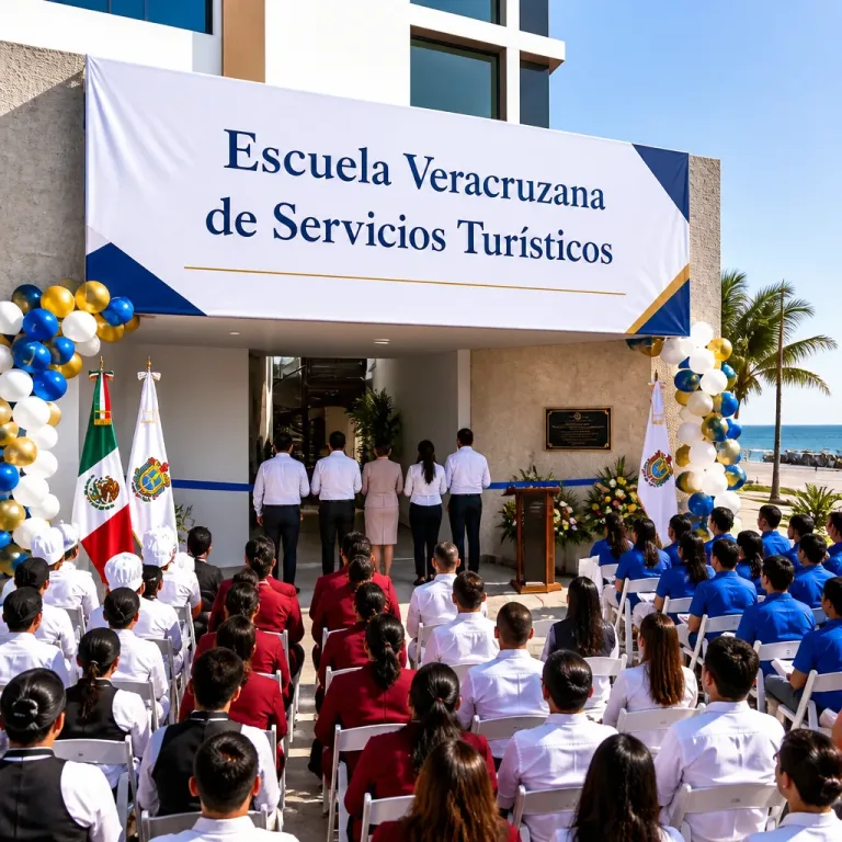 Inicia en Veracruz escuela técnica para servicios turísticos con 128 alumnos y titulación oficial