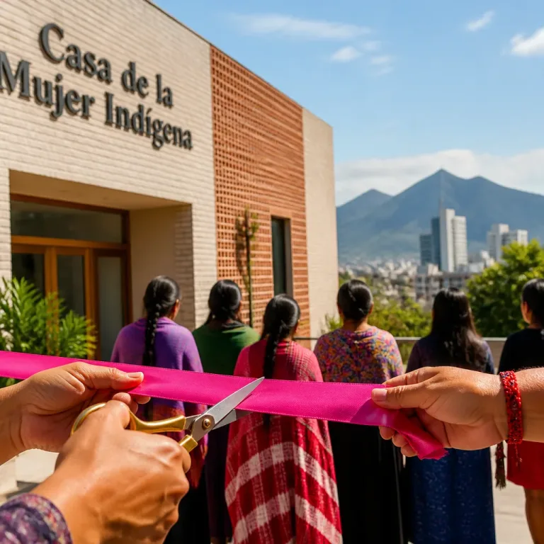 Inauguran Casa de la Mujer Indígena en Monterrey para atender a más de 7,000 mujeres