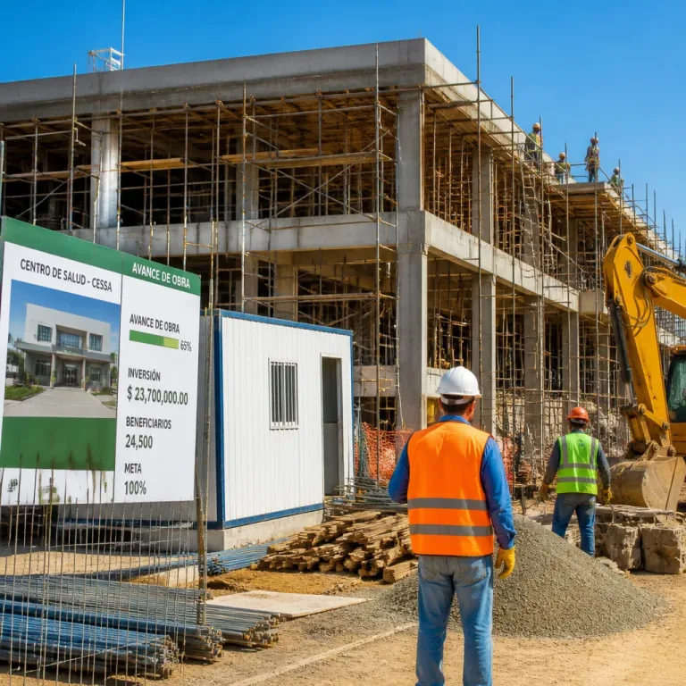 ISSSTE avanza 23.4% en nuevo CESSA de Texcoco con inversión de 216 mdp