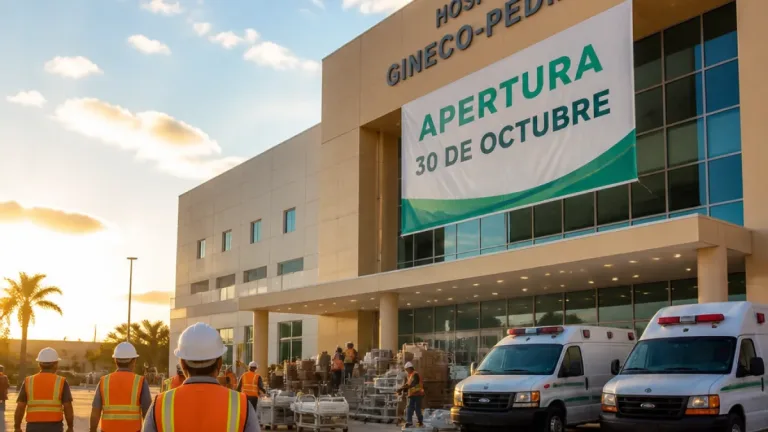 Sheinbaum anuncia apertura del Hospital Gineco‑Pediatría 15 en Ciudad del Carmen para el 30 de octubre