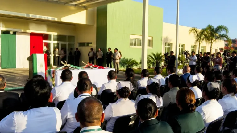 Sheinbaum inaugura hospital en Ciudad Madero y liga la soberanía con derechos sociales