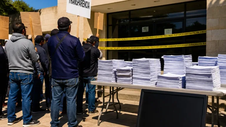 Sindicatos del Ayuntamiento de Oaxaca denuncian desfalco de más de 35 mdp al Fondo de Pensiones