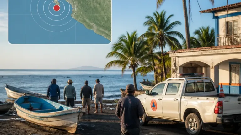 Sismo de magnitud 4.4 sacude costas de Chiapas; no hay reportes oficiales de daños