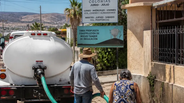 Sólo 17% de la población en Baja California Sur recibe agua entubada a diario, muestra CONAGUA