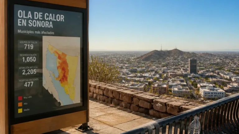 Sonora registra 17 muertes por golpe de calor y 310 afectados en lo que va de 2026
