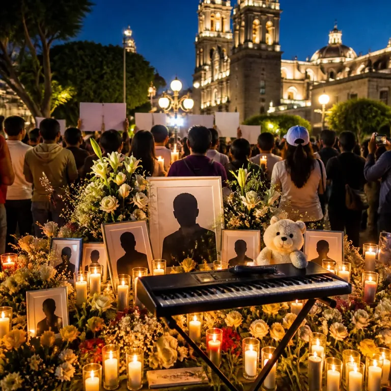 Fans rinden homenaje en Puebla a Jonathan Meléndez, músico asesinado en Atizapán