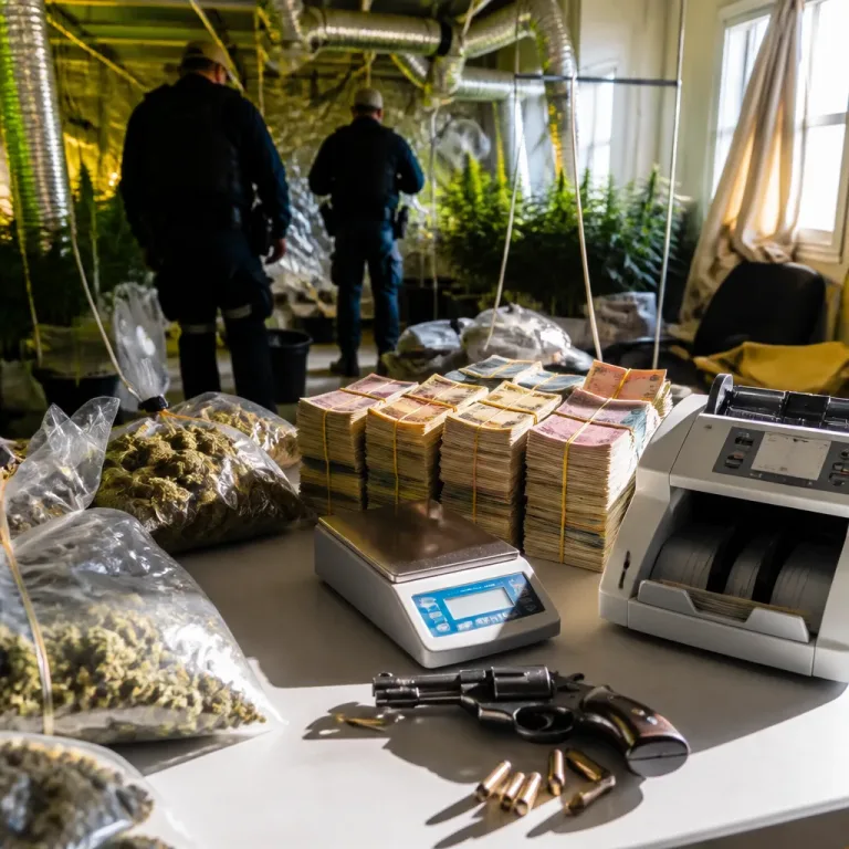 Desarticulan tres inmuebles dedicados al cultivo y venta de marihuana en Murcia; hay dos detenidos