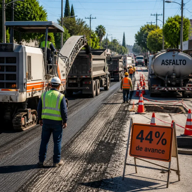Puebla avanza rehabilitación masiva: meta de 13 mil calles y 73 avenidas para 2026