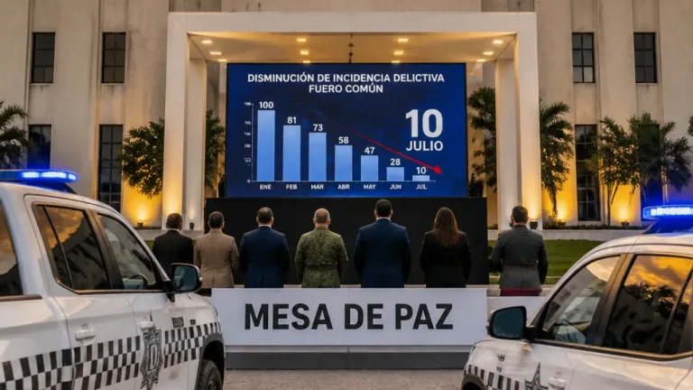 Tamaulipas reporta julio con la menor cifra de homicidios dolosos en 11 años