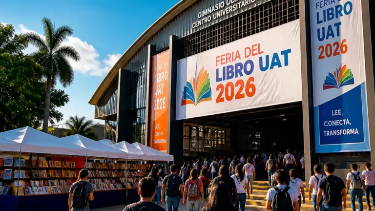 Tampico recibirá la Feria del Libro UAT 2026 en el Gimnasio Olímpico del Centro Universitario Sur