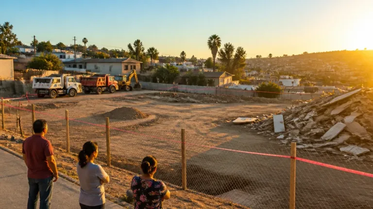 Tecate: clausuran y limpian definitivamente el antiguo centro de transferencia de la colonia Guajardo