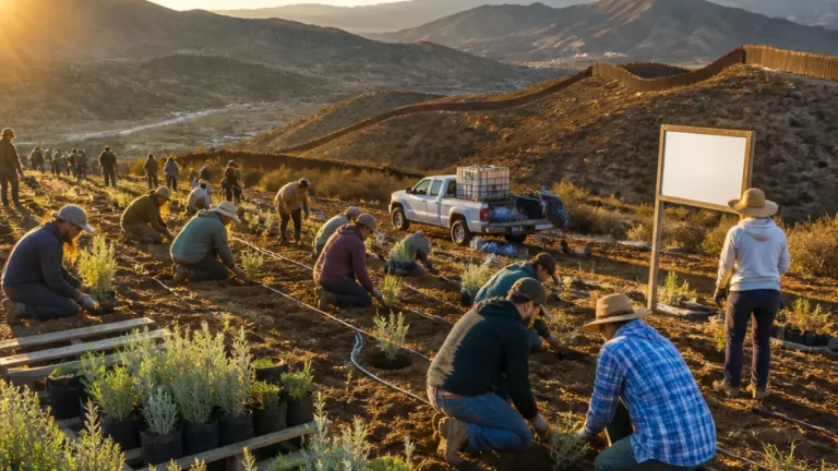 Tecate: reforestarían 100 hectáreas con 35 mil plantas de salvia blanca
