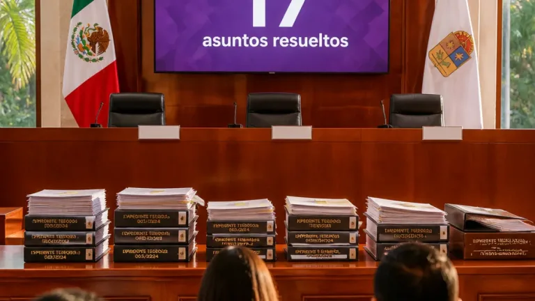 TEQROO revoca decisiones del IEQROO y resuelve 17 asuntos electorales en sesión pública
