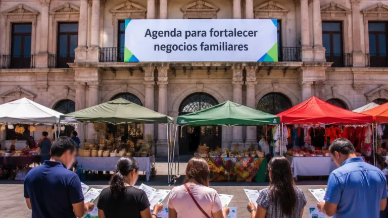 Tere Jiménez impulsa una agenda para fortalecer negocios familiares en Aguascalientes