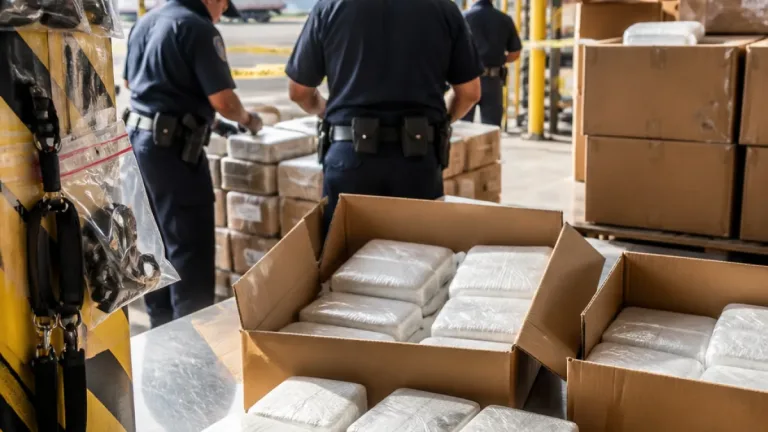 Tijuana: autoridades aseguran 1.367 kg de drogas en inspección aduanera de exportación