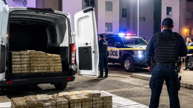 Tijuana: Policía municipal asegura más de 100 kg de presunta heroína en Villas del Real