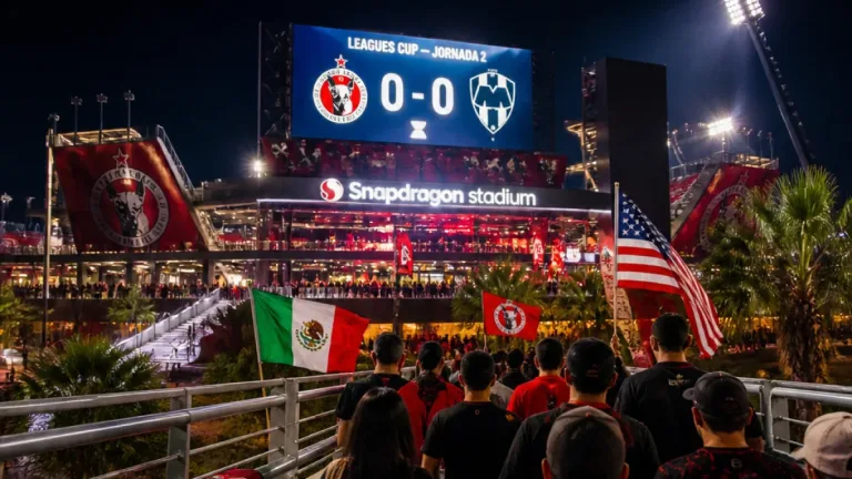 Tijuana visita Snapdragon en busca de sus primeros puntos en la Leagues Cup 2026