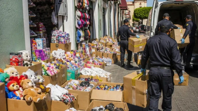 Tlaxcala: aseguran más de 15 mil productos presuntamente apócrifos en Santa Ana Chiautempan