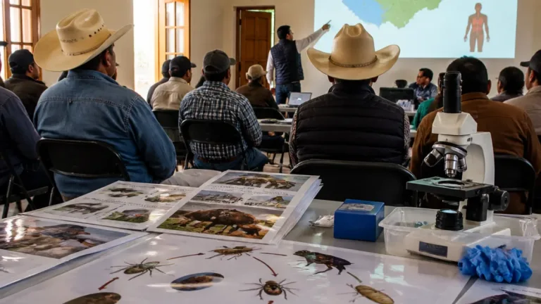 Tlaxcala refuerza capacitación comunitaria para prevenir el gusano barrenador