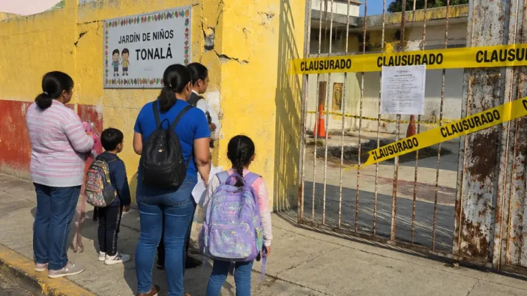 Tonala: escuela infantil cerrada por daños estructurales; reapertura sería hasta enero de 2027