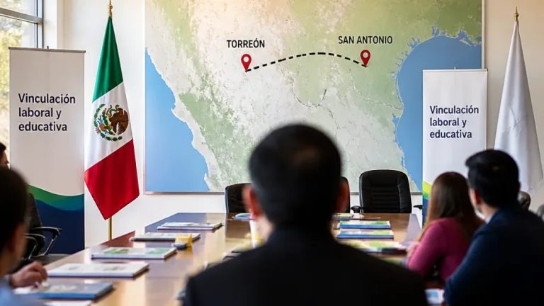 Torreón impulsa alianza con San Antonio para vinculación laboral y educativa