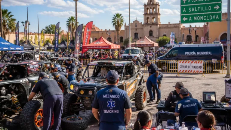 Torreon recibe el arranque del Desert Rally Coahuila 1000; contingencia y salida por la Plaza Mayor