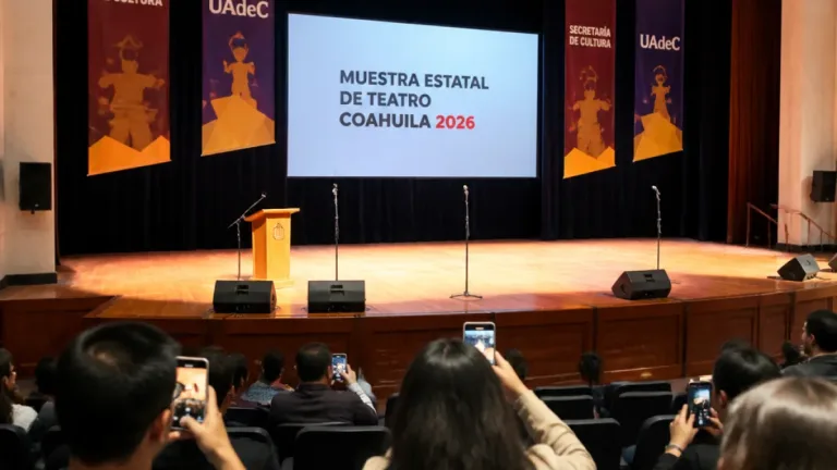 Torreón recibirá la Muestra Estatal de Teatro Coahuila 2026 del 1 al 6 de septiembre
