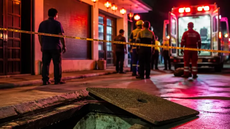 Tragedia en Ciudad del Carmen: dos muertos tras caer en fosa séptica de un restaurante