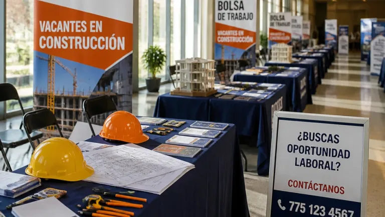 Tulancingo: construcción lidera la oferta formal de empleo; hay vacantes y asesoría gratuita