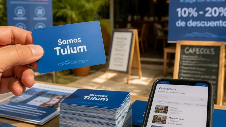 Tulum lanza la tarjeta Somos Tulum para impulsar el consumo y apoyar a negocios locales