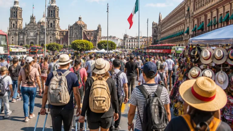 Turismo dispara a la CDMX: México va por encima de 48 millones de visitantes en 2026