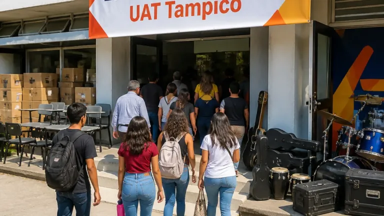 UAT inaugura nueva Preparatoria en Tampico con capacidad para cerca de 500 estudiantes