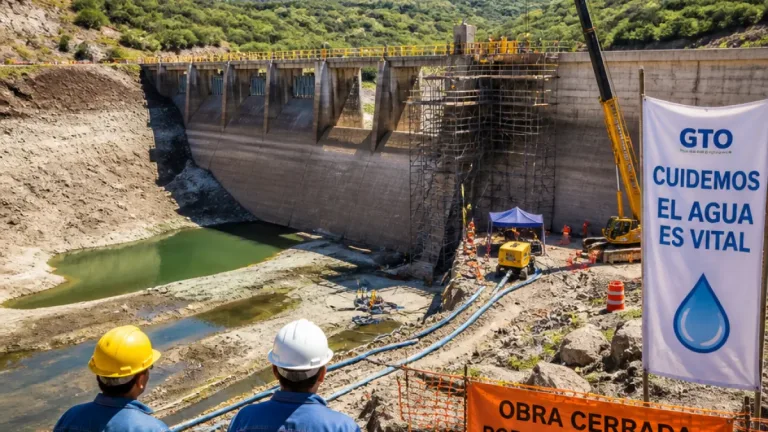 Vaciado temporal de la presa La Soledad para reparar fuga de cinco litros por segundo