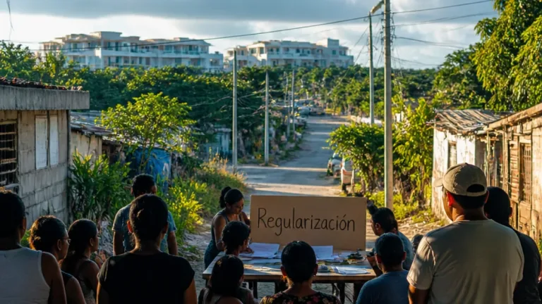 Vecinos de la colonia Carlos Joaquín de Tulum piden regularización para acceder a servicios