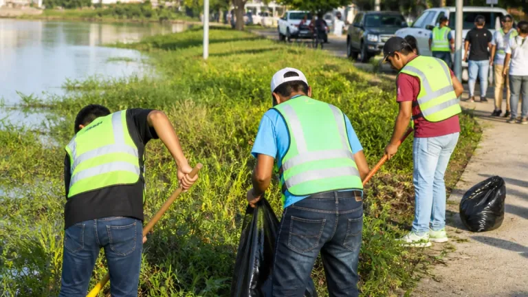 Villahermosa: Jornadas de Paz y tequio comunitario inician rescate de la laguna El Jícaro