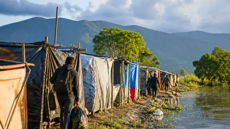 Violencia y cambio climático obligan a miles en Chiapas a desplazarse y asentarse en zonas de alto riesgo