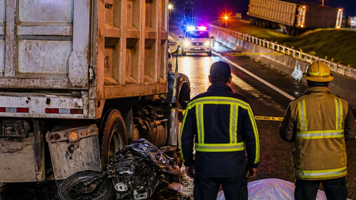 Irapuato: motociclista fallece tras choque con camión tipo tolva; emergencias atendieron varios incidentes
